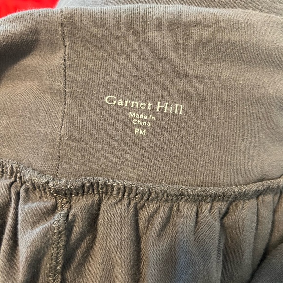 Garnet Hill Charcoal Maxi Skirt - Picture 6 of 8